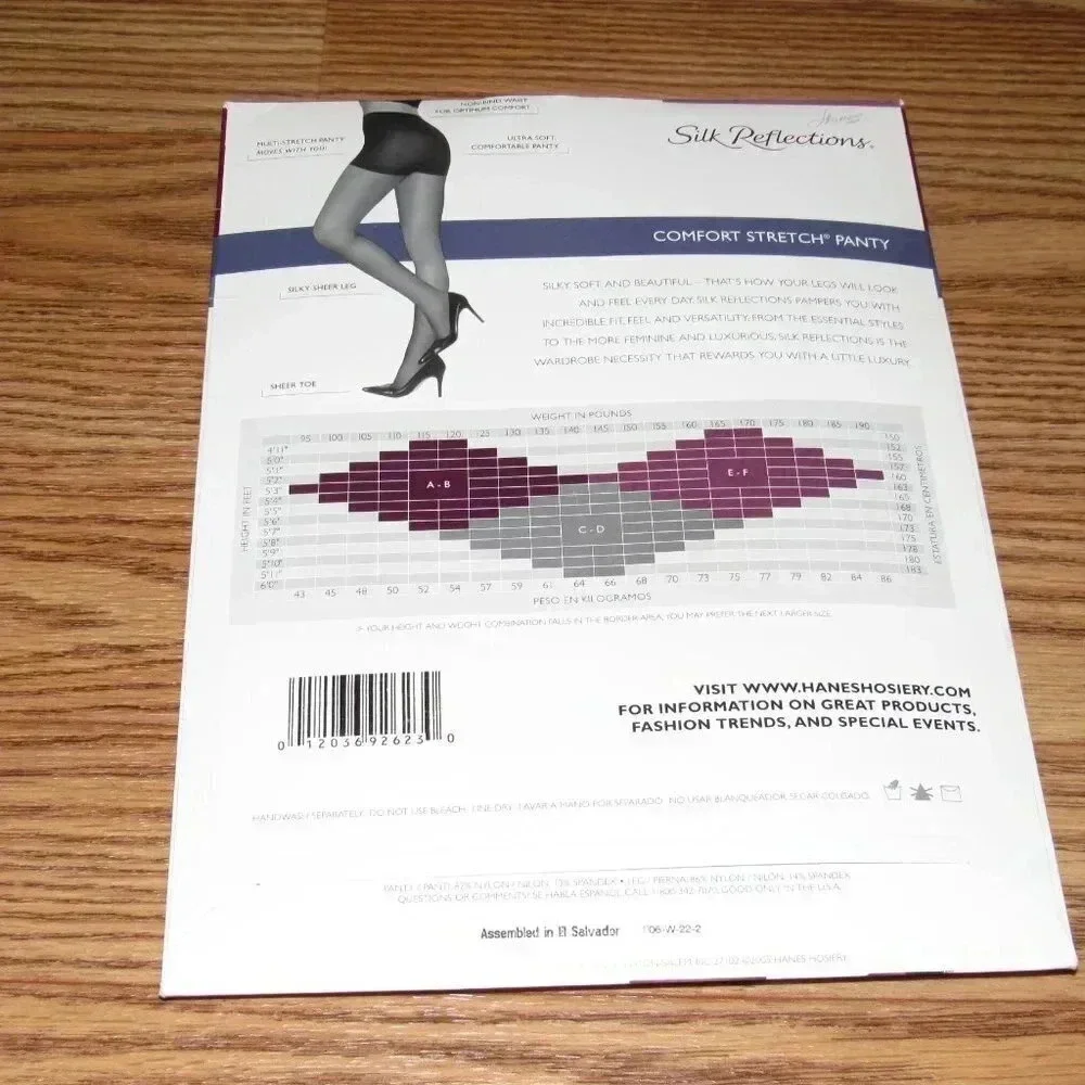 Hanes silk reflections